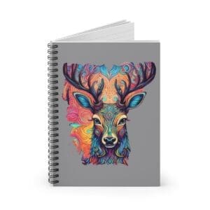 Spirit of the Deer Spiral Notebook